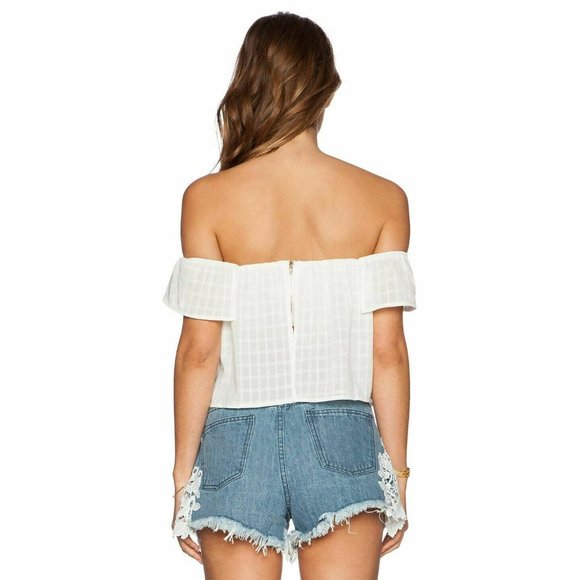 Wilde Heart Women's Off the shoulder Higher  Top - Picture 3 of 5